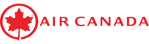 Air canada logo design vector